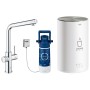 GROHE Red Duo Armatur und Boiler Größe M, Armatur mit L-Auslauf
