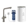 GROHE Red Duo Armatur und Boiler Größe M, Armatur mit L-Auslauf