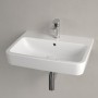 Villeroy & Boch O.novo Aufsatz-Waschtisch 60 x 46 cm mit Überlauf, 1 Hahnloch