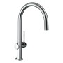 hansgrohe Talis M54 Einhebel-Küchenarmatur 220, Eco, 1jet