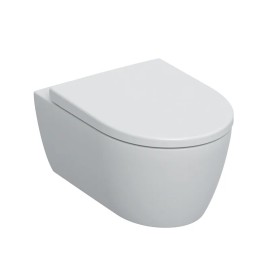 Geberit iCon Wand-WC Tiefspüler Set mit WC-Sitz geschlossene Form