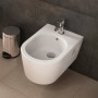 hansgrohe EluPura Original S Wand Bidet 540 mit Hahnloch und Überlauf, SmartClean