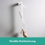 hansgrohe Pulsify S Duschset 100 1 Strahlart mit Duschstange 65 cm, EcoSmart+