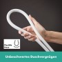 hansgrohe Unica S Puro Brausenstange 65 cm mit Easy Slide Duschkopfhalter und Duschschlauch 160 cm