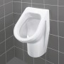 Villeroy & Boch Architectura Absaug-Urinal mit Zielobjekt, Zulauf verdeckt