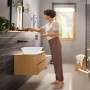 hansgrohe Rebris E Einhebel-Waschtischarmatur Unterputz für Wandmontage mit Auslauf 20 cm