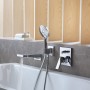 hansgrohe Metropol Einhebel-Wannenmischer Unterputz mit Hebelgriff