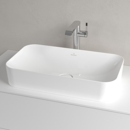 Villeroy & Boch Finion Aufsatzwaschtisch 60 x 35 cm ohne Hahnloch, ohne Überlauf