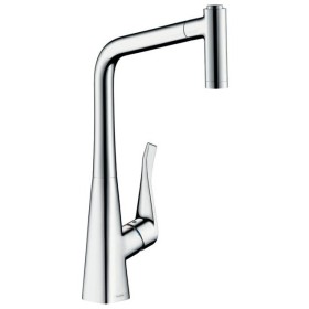 hansgrohe Metris M71 Einhebel-Küchenmischer 320, Ausziehbrause, 2jet, sBox