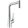 hansgrohe Metris M71 Einhebel-Küchenmischer 320, Ausziehbrause, 2jet, sBox