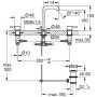 GROHE Essence Neu 3-Loch Waschtischbatterie
