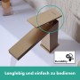 hansgrohe Tecturis E Einhebel-Waschtischarmatur 110 CoolStart mit Zugstangen-Ablaufgarnitur