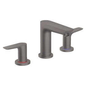 hansgrohe Talis E 3-Loch Waschtischarmatur mit Zugstangen-Ablaufgarnitur hansgrohe Talis E 3-Loch Waschtischarmatur mit Zugstangen-Ablaufgarnitur