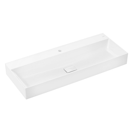 hansgrohe Xevolos E Waschtisch 120 x 48 cm mit Hahnloch ohne Überlauf
