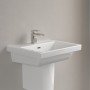 Villeroy & Boch Subway 3.0 Waschtisch 55 cm, mit 1 Hahnloch, mit Überlauf
