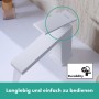 hansgrohe Tecturis E Einhebel-Waschtischarmatur 110 wassersparend+ mit Zugstangen-Ablaufgarnitur