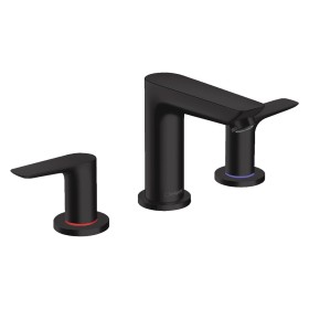 hansgrohe Talis E 3-Loch Waschtischarmatur mit Zugstangen-Ablaufgarnitur hansgrohe Talis E 3-Loch Waschtischarmatur mit Zugstangen-Ablaufgarnitur