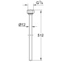 GROHE Eggemann WAS Anschlussrohr DN 20