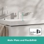 hansgrohe Tecturis E Einhebel-Waschtischarmatur 110 Fine CoolStart mit Push-Open Ablaufgarnitur
