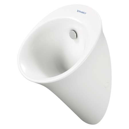 Duravit White Tulip Urinal mit HygieneGlaze, ohne Fliege