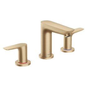 hansgrohe Talis E 3-Loch Waschtischarmatur mit Zugstangen-Ablaufgarnitur hansgrohe Talis E 3-Loch Waschtischarmatur mit Zugstangen-Ablaufgarnitur