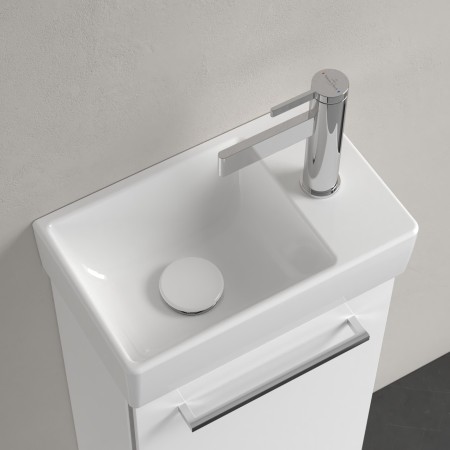 Villeroy & Boch Avento Handwaschbecken 36 x 22 cm, Becken links, ohne Überlauf