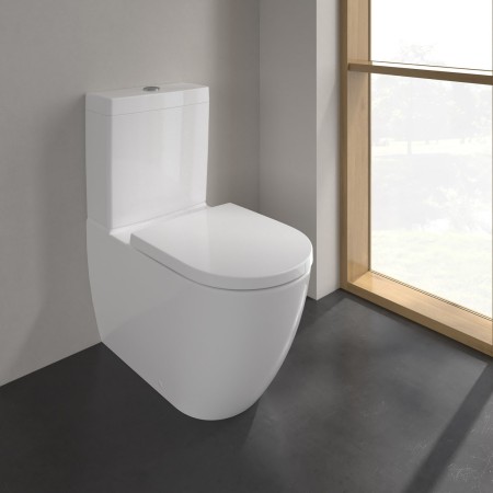 Villeroy & Boch Subway 3.0 Tiefspül-WC spülrandlos, bodenstehend, mit TwistFlush