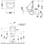 Duravit Urinal Utronic  für Netzanschluss