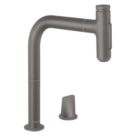 hansgrohe Metris Select M71 2-Loch Einhebel-Küchenmischer 200, Ausziehbrause, 2jet, sBox hansgrohe Metris Select M71 2-Loch Einhebel-Küchenmischer 200, Ausziehbrause, 2jet, sBox