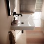 hansgrohe Xanuia Q Waschtisch 650/480 ohne Hahnloch mit Überlauf, SmartClean