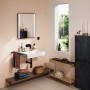 hansgrohe Xanuia Q Waschtisch 600/480 ohne Hahnloch mit Überlauf, SmartClean