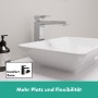 hansgrohe Vernis Shape Waschtischarmatur 190 ohne Ablaufgarnitur