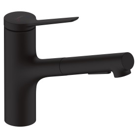 hansgrohe Zesis M33 Einhebel-Küchenarmatur 150, Ausziehbrause, 2 Strahlarten, Schlauchbox (sBox) lite hansgrohe Zesis M33 Einhebel-Küchenarmatur 150, Ausziehbrause, 2 Strahlarten, Schlauchbox (sBox) lite