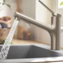hansgrohe Zesis M33 Einhebel-Küchenarmatur 150, Ausziehbrause, 2 Strahlarten, Schlauchbox (sBox) lite