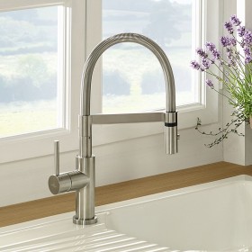 Villeroy & Boch Steel Expert Compact Window Küchenarmatur, aus Edelstahl Villeroy & Boch Steel Expert Compact Window Küchenarmatur, aus Edelstahl
