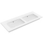 Villeroy & Boch Venticello Schrank-Doppelwaschtisch 130 x 50 cm, ohne Hahnloch, mit Überlauf
