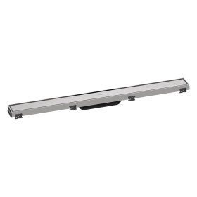 hansgrohe RainDrain Match Fertigset Duschrinne 80 cm, mit höhenverstellbarem Rahmen