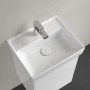 Villeroy & Boch Collaro Handwaschbecken 45 cm mit Überlauf, 1 Hahnloch