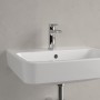 Villeroy & Boch O.novo Aufsatzwaschtisch 55 x 46 cm mit Überlauf, 1 Hahnloch