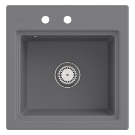 Villeroy & Boch Subway Style 50 S Einbauspüle, Ablaufgarnitur mit Excenterbetätigung