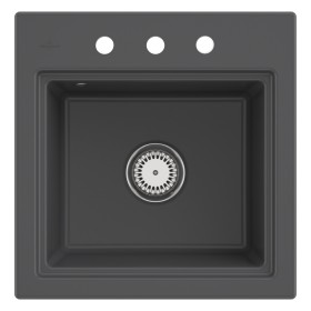 Villeroy & Boch Subway Style 50 S Einbauspüle, Ablaufgarnitur mit Excenterbetätigung