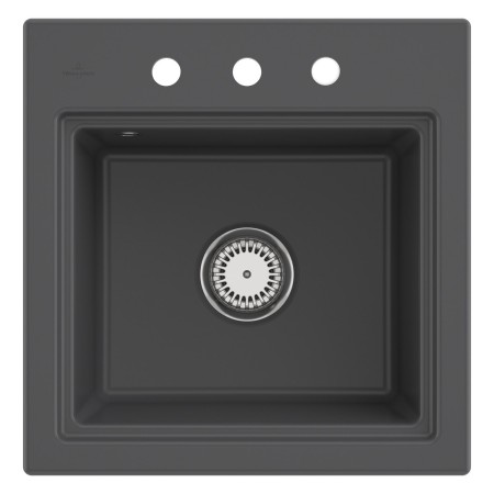 Villeroy & Boch Subway Style 50 S Einbauspüle, Ablaufgarnitur mit Excenterbetätigung