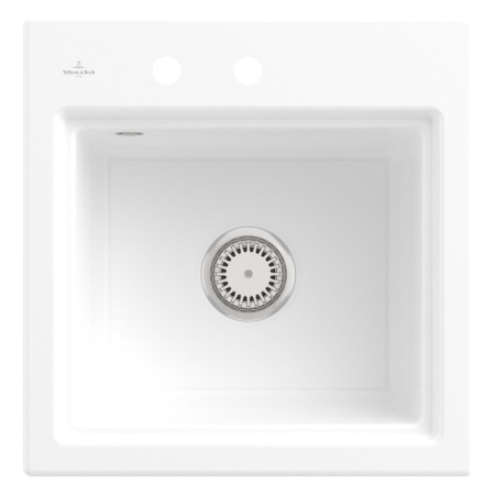 Villeroy & Boch Subway Style 50 S Einbauspüle, Ablaufgarnitur mit Excenterbetätigung