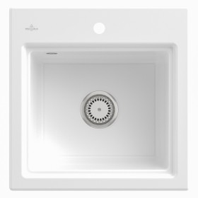 Villeroy & Boch Subway Style 50 S Einbauspüle, Ablaufgarnitur mit Excenterbetätigung