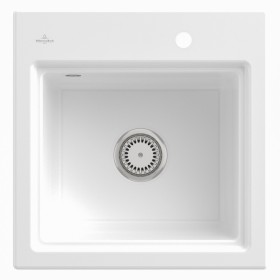 Villeroy & Boch Subway Style 50 S Einbauspüle, Ablaufgarnitur mit Excenterbetätigung