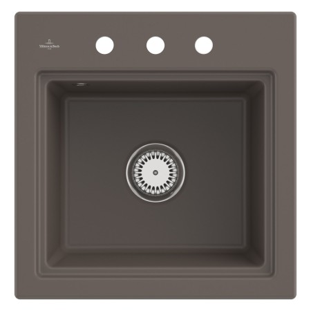 Villeroy & Boch Subway Style 50 S Einbauspüle, Ablaufgarnitur mit Excenterbetätigung