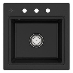 Villeroy & Boch Subway Style 50 S Einbauspüle, Ablaufgarnitur mit Excenterbetätigung