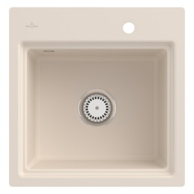 Villeroy & Boch Subway Style 50 S FLAT flächenbündige Spüle, Ablaufgarnitur mit Handbetätigung, inkl. Abtropfgitter Villeroy & Boch Subway Style 50 S FLAT flächenbündige Spüle, Ablaufgarnitur mit Handbetätigung, inkl. Abtropfgitter