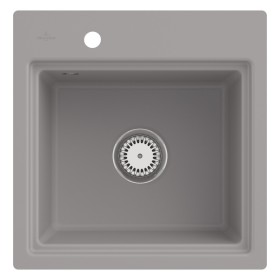 Villeroy & Boch Subway Style 50 S FLAT flächenbündige Spüle, Ablaufgarnitur mit Handbetätigung, inkl. Abtropfgitter Villeroy & Boch Subway Style 50 S FLAT flächenbündige Spüle, Ablaufgarnitur mit Handbetätigung, inkl. Abtropfgitter