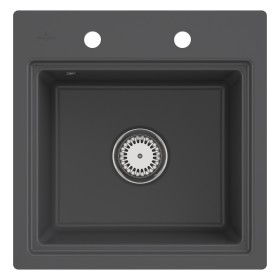 Villeroy & Boch Subway Style 50 S FLAT flächenbündige Spüle, Ablaufgarnitur mit Handbetätigung, inkl. Abtropfgitter Villeroy & Boch Subway Style 50 S FLAT flächenbündige Spüle, Ablaufgarnitur mit Handbetätigung, inkl. Abtropfgitter